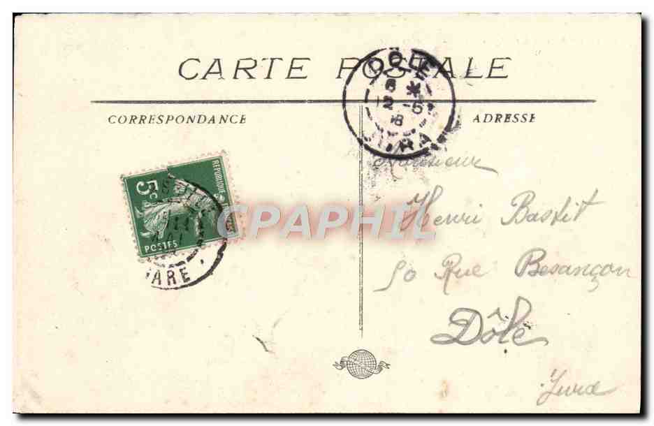Marseille - Quai de la Fraternité — vue du port avec navires et quai animé — éditeur non identifié, n° 22 — Verso