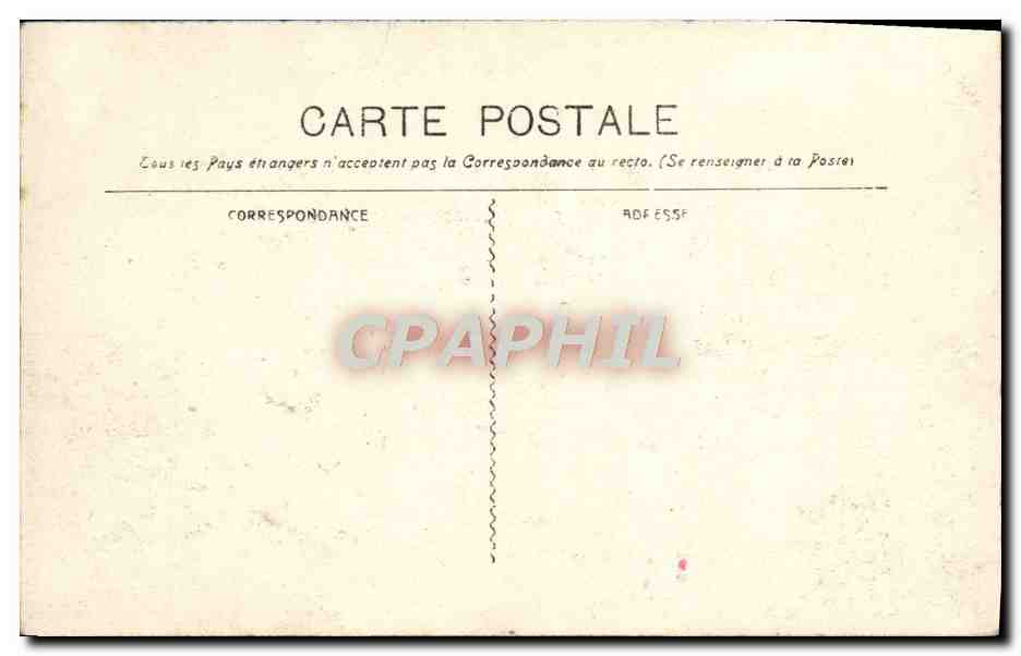 CPA Marseille Entree du vieux port et le pont transbordeur — Rückseite