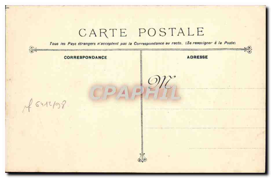 CPA Marseille Exposition coloniale Ferme Soudanaise — Verso