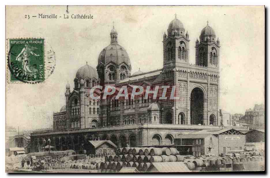 CPA Marseille La cathedrale