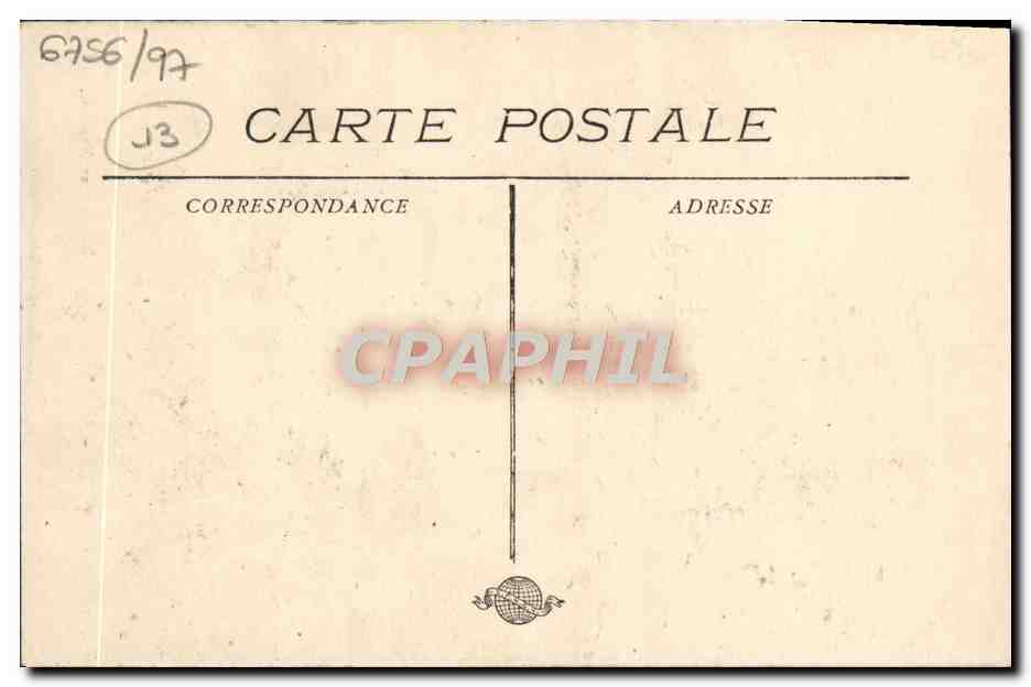 CPA Marseille Le chateau d'lf Visite des prisons — Verso