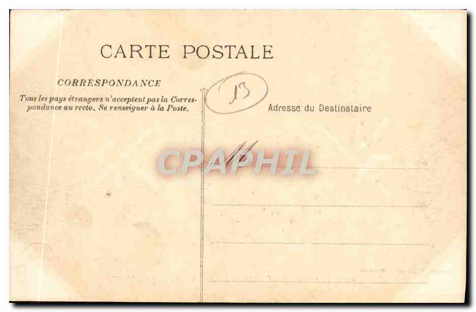 CPA Marseille Le quai de la fraternite Cote des Augustins Bateaux  — Verso