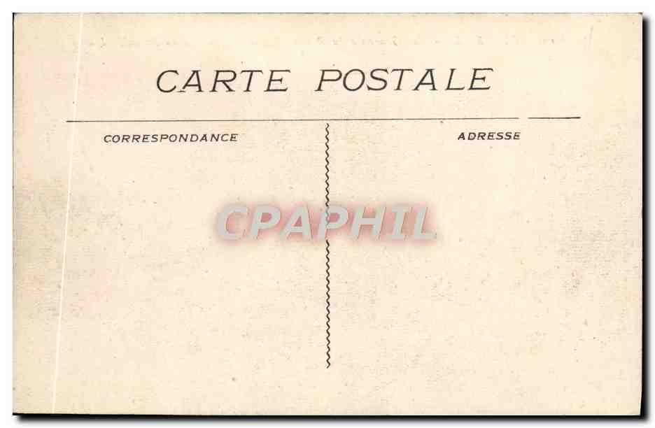 CPA Marseille Vue generale du roucas blanc et des iles du frioul — Verso