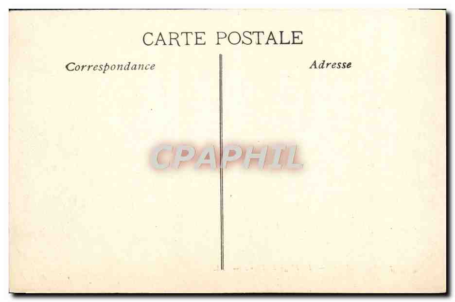 CPA Marseille La plage du Prado — Verso