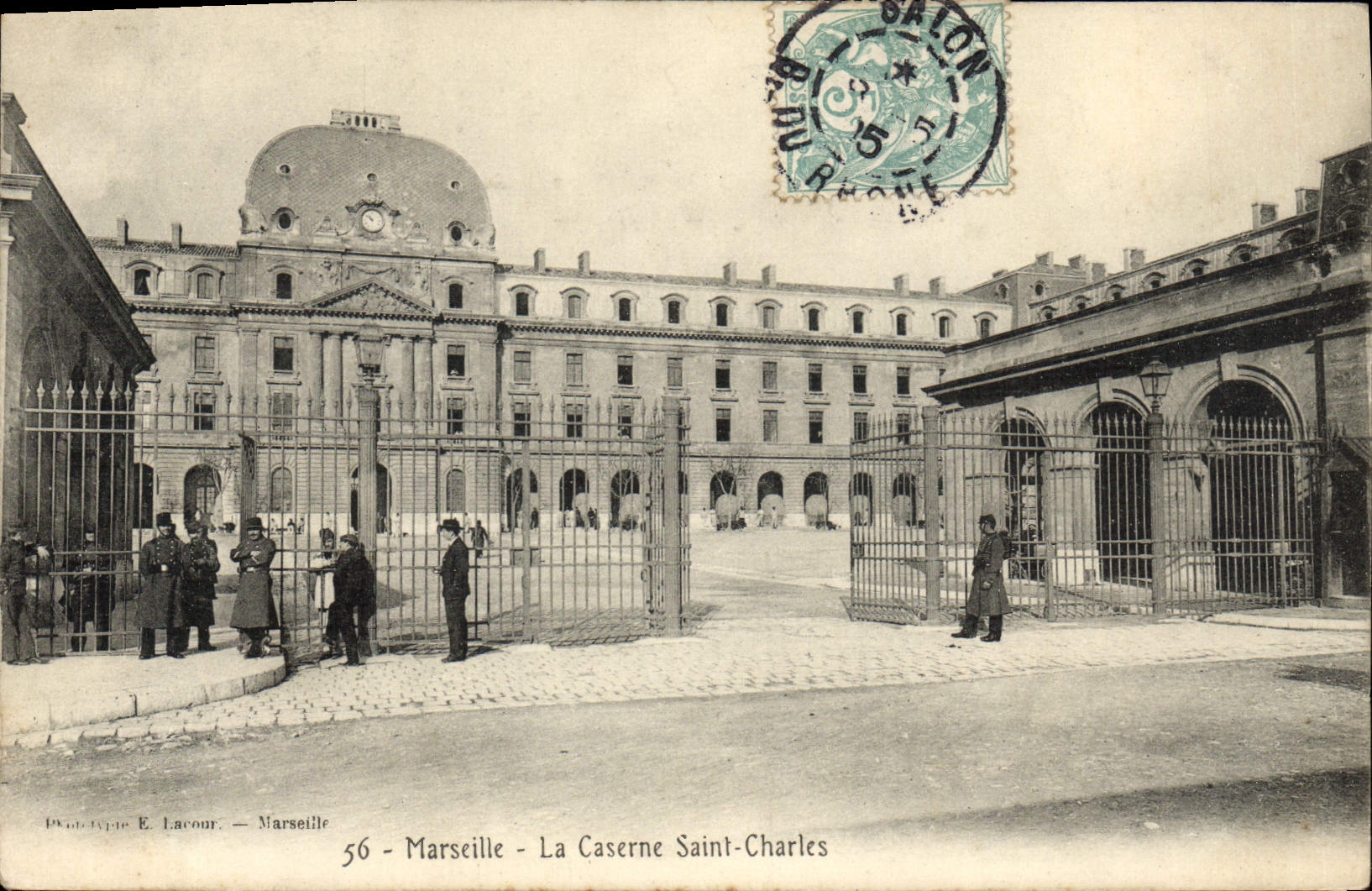 Marseille — La Caserne Saint-Charles — E. Lacour, n°56