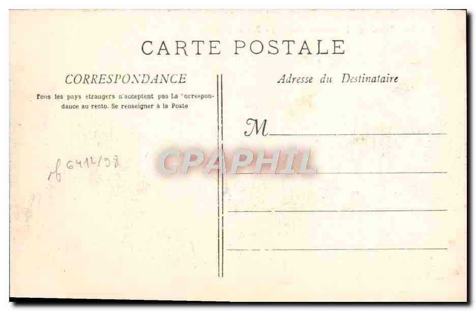 CPA Marseille Exposition Coloniale Rue de Saigon Vietnam — Rückseite