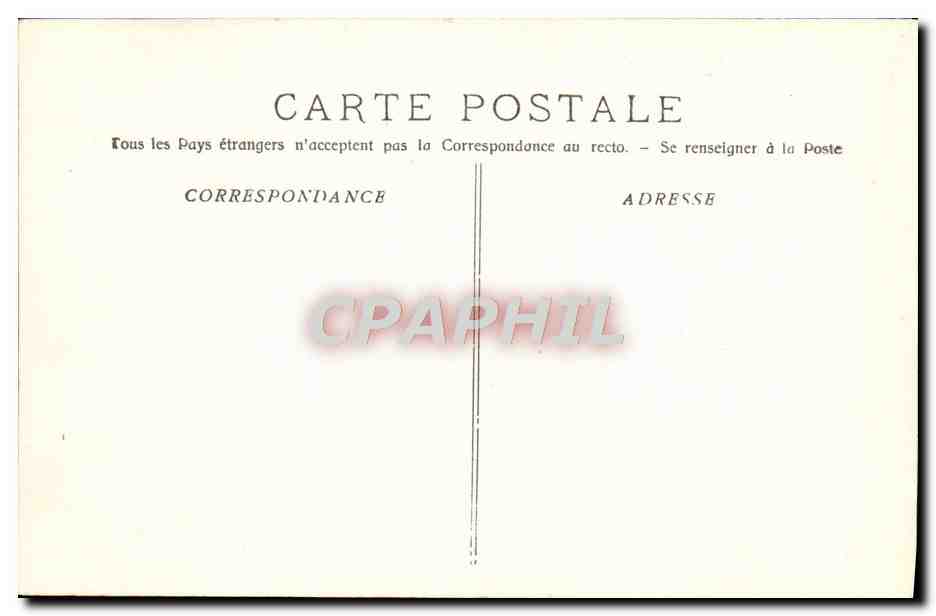 CPA Marseille vue d'ensemble des bassins de la Joliette — Verso