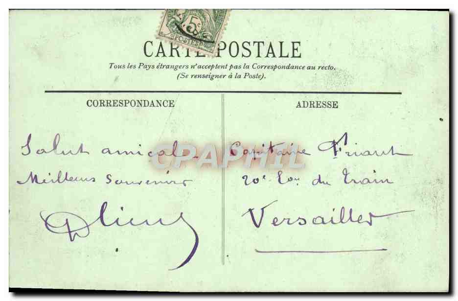 Marseille - Le Quai de la Fraternité — LL n°68 — Verso