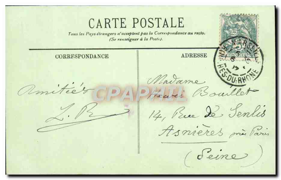 Marseille — La Place d'Afrique — LL. n°87 — Reverso