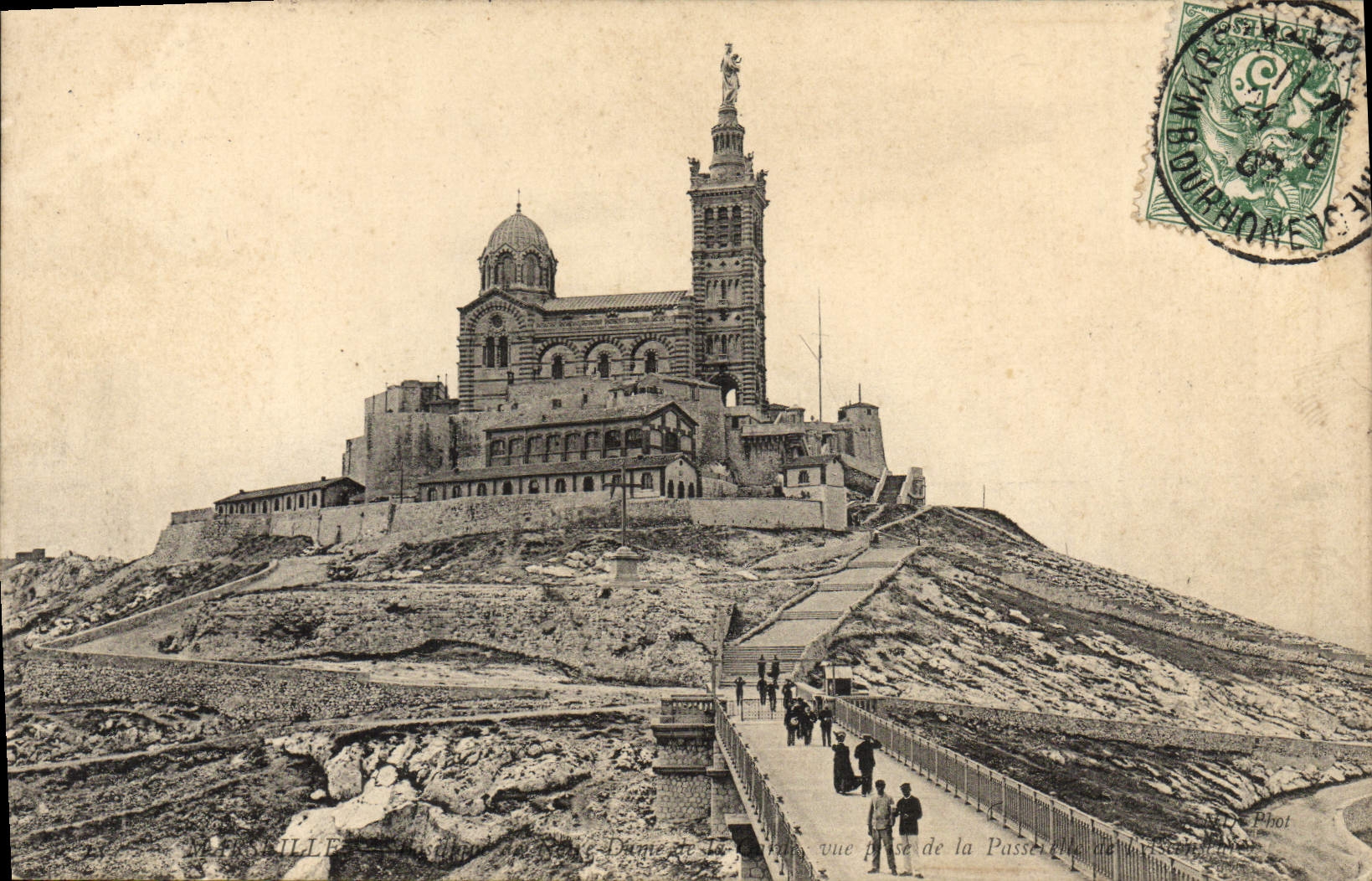 CPA Marseille Notre Dame de la Garde 