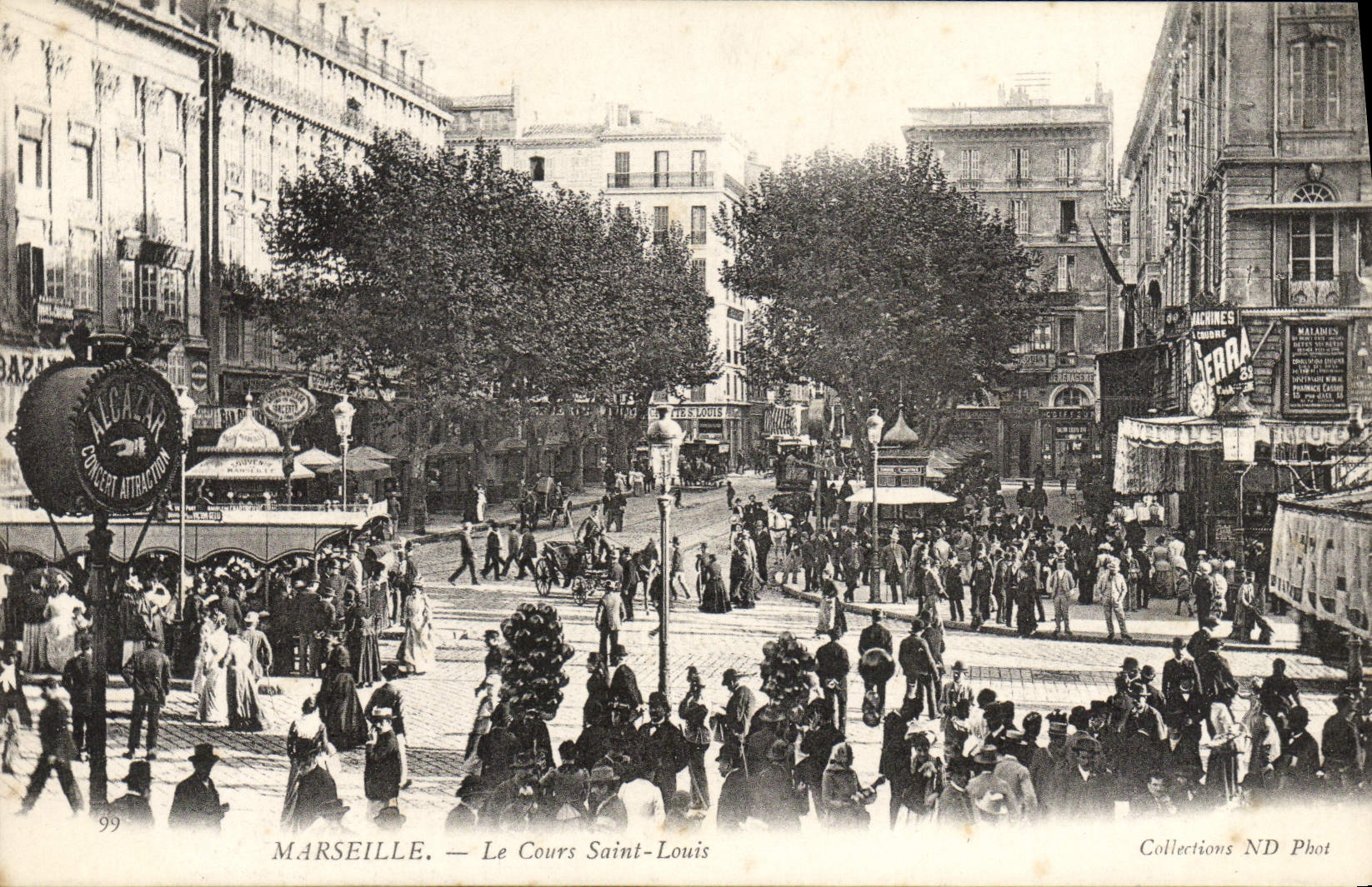 CPA Marseille Le cours Saint Louis Alcazar