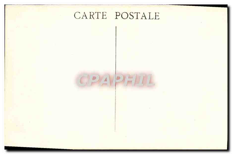 CPA Marseille Le Chateau d'If Bateaux — Rückseite