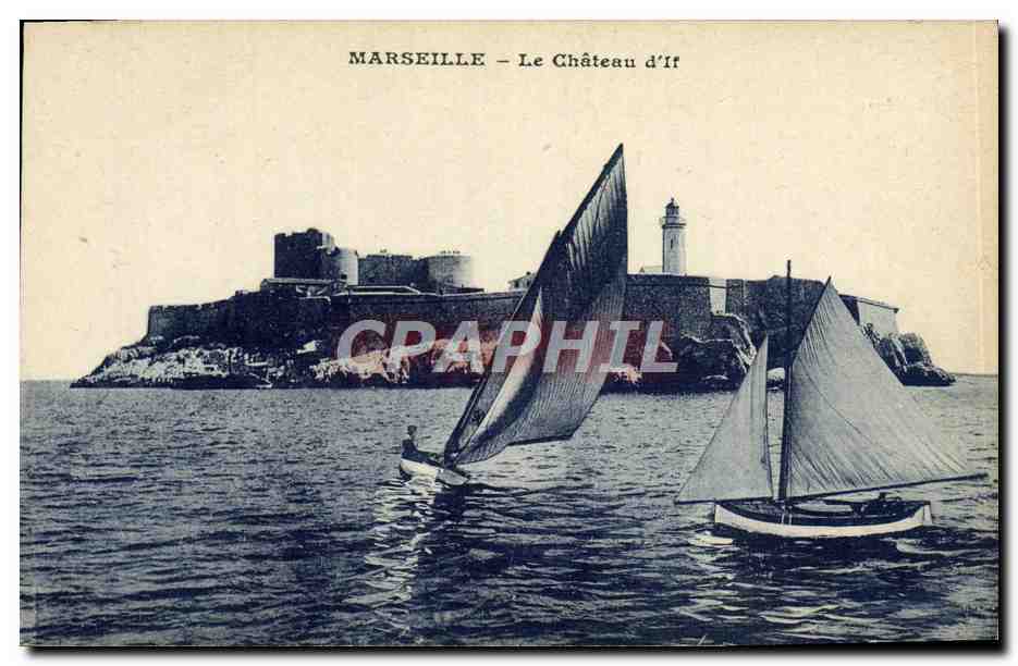 CPA Marseille Le Chateau d'if 