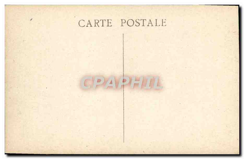CPA Marseille Le Chateau d'if  — Rückseite