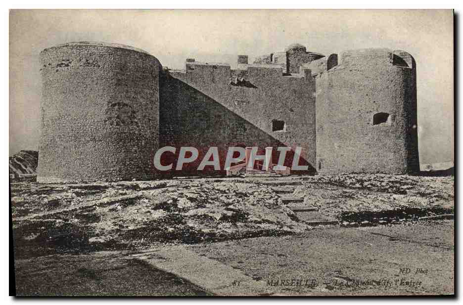 CPA Marseille Le Chateau d'If L'entree
