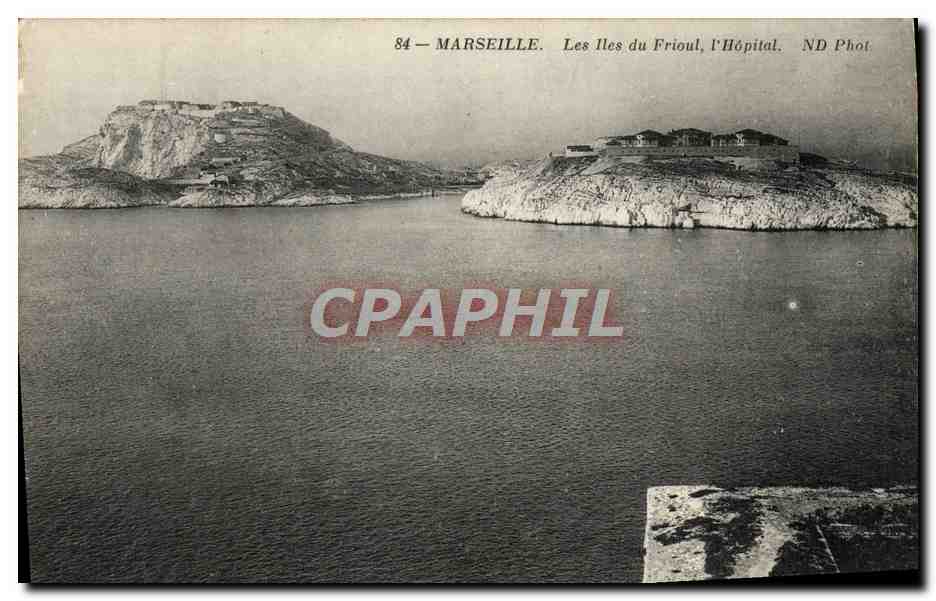 CPA Marseille Les Iles du Frioul L'Hopital