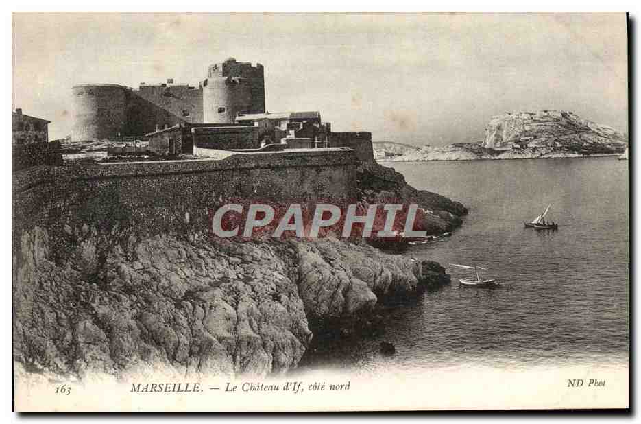CPA MarseilleLe Chateau d'If Cote Nord
