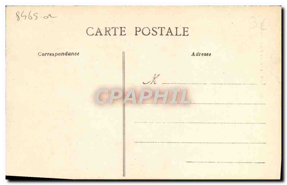 CPA Caen Le Vieux Saint Etienne — Verso