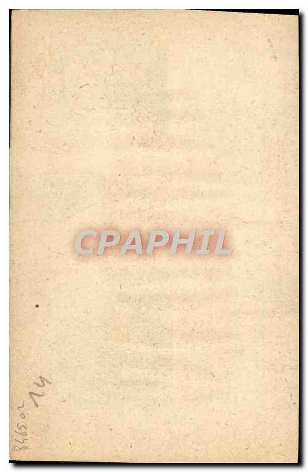 CPA Caen Ancienne Eglise Saint Gilles Portail du 15eme  — Verso