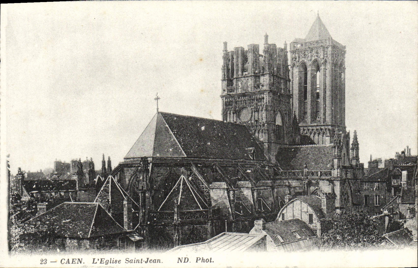 Caen — L'Église Saint-Jean — ND. Phot. n°23