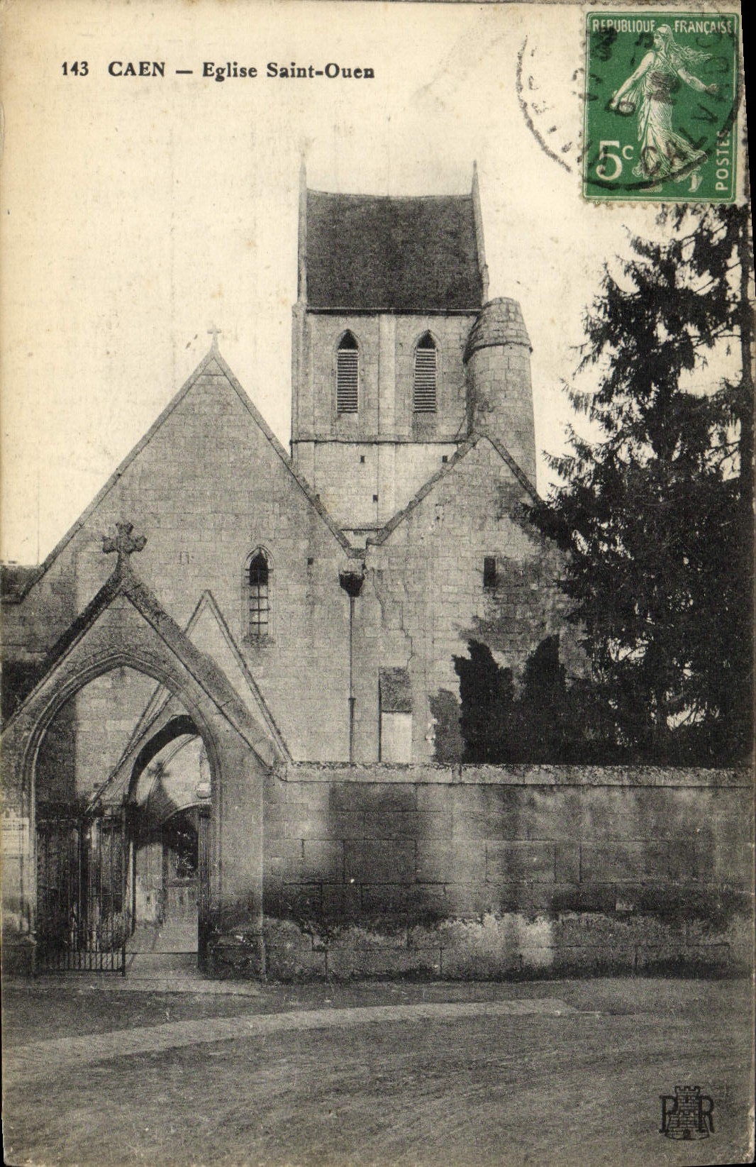 CAEN — Église Saint-Ouen — Éditeur inconnu, n° 143
