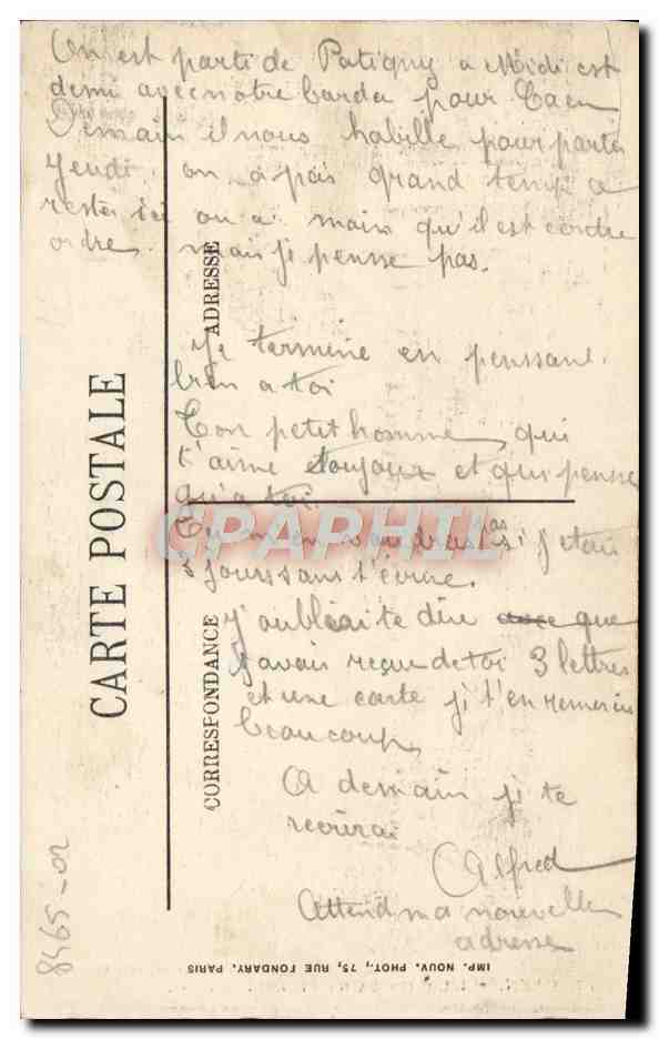 Caen — L'Église Saint-Pierre — Édition des Nouvelles Galeries, n°21 — Reverso