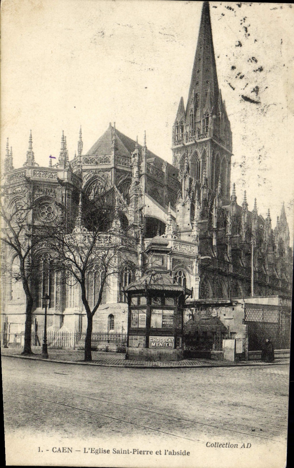 Caen — L'Église Saint-Pierre et l'abside — Collection AD