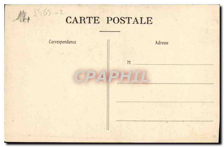 CPA Caen Abside de L'eglise Saint Pierre Enfants — Verso