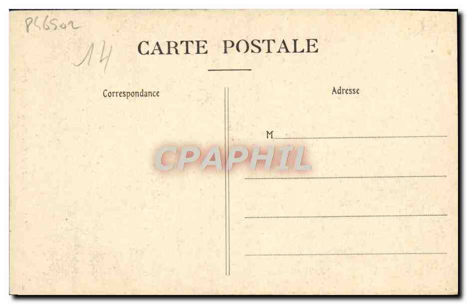 CAEN — Abside Saint-Pierre (Côté Sud) — Éditeur P. R. n° 103 — Verso