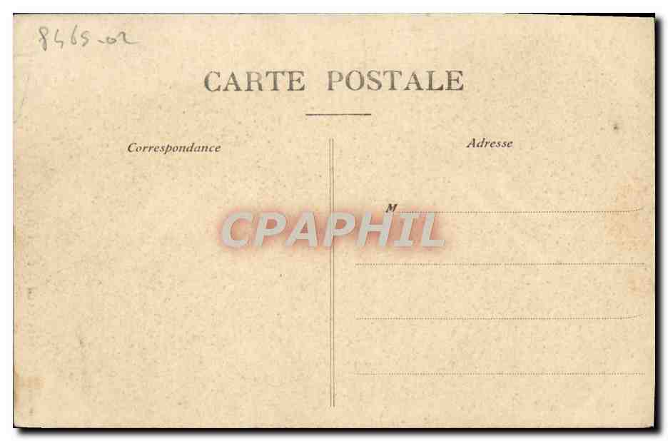 CPA Caen Eglise Saint Pierre Le Choeur — Verso