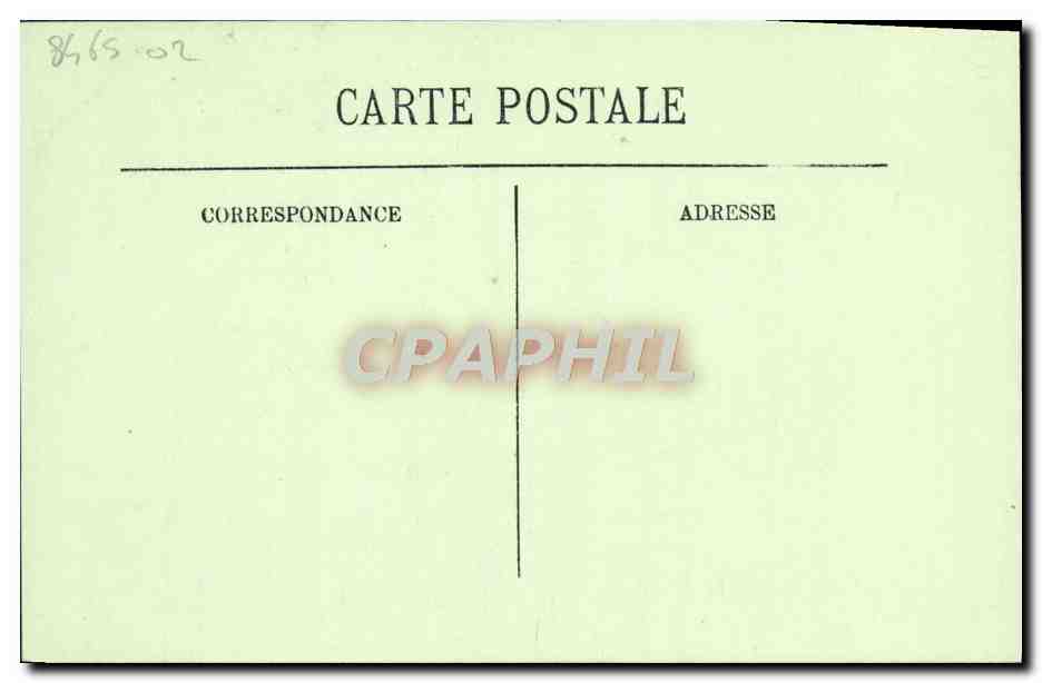 CPA Caen L'Eglise Saint Pierre L'abside — Verso
