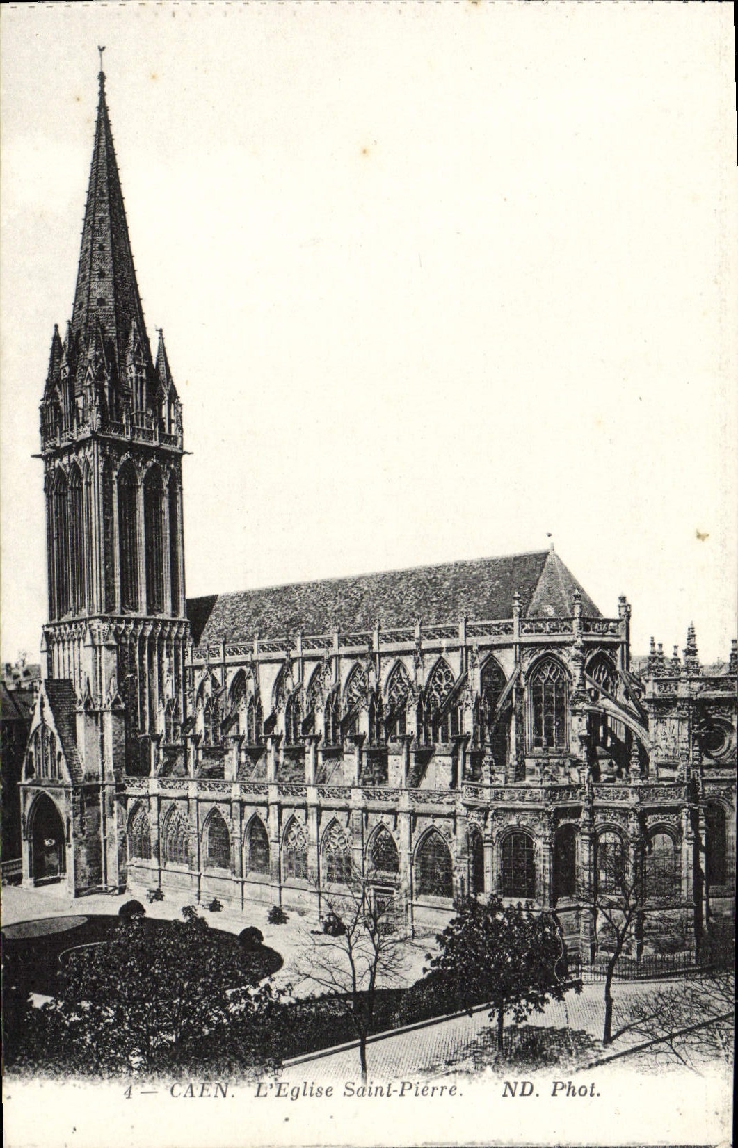 Caen — L'Église Saint-Pierre — ND. Phot. n°4