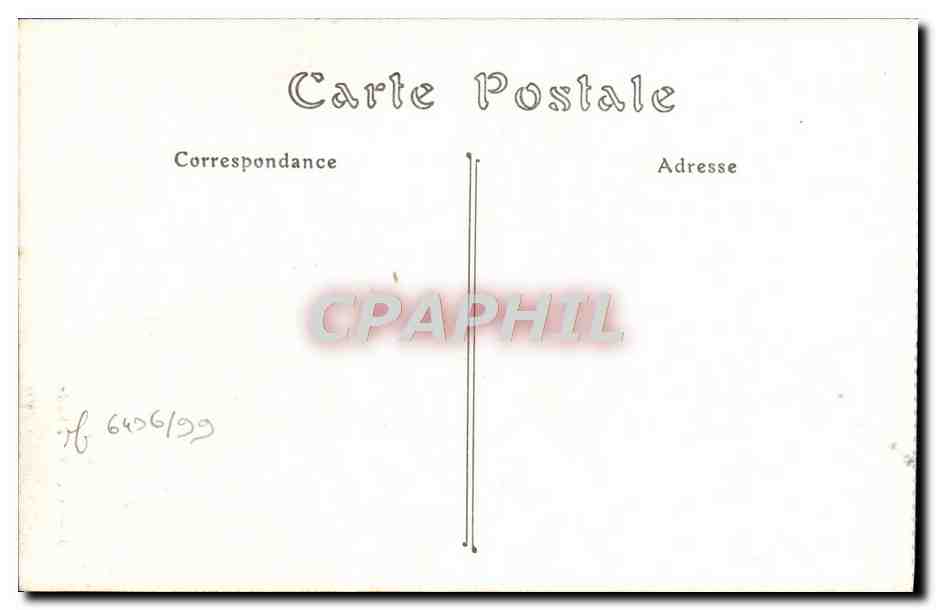 CPA Caen Abside de L'Eglise Saint Pierre  — Verso