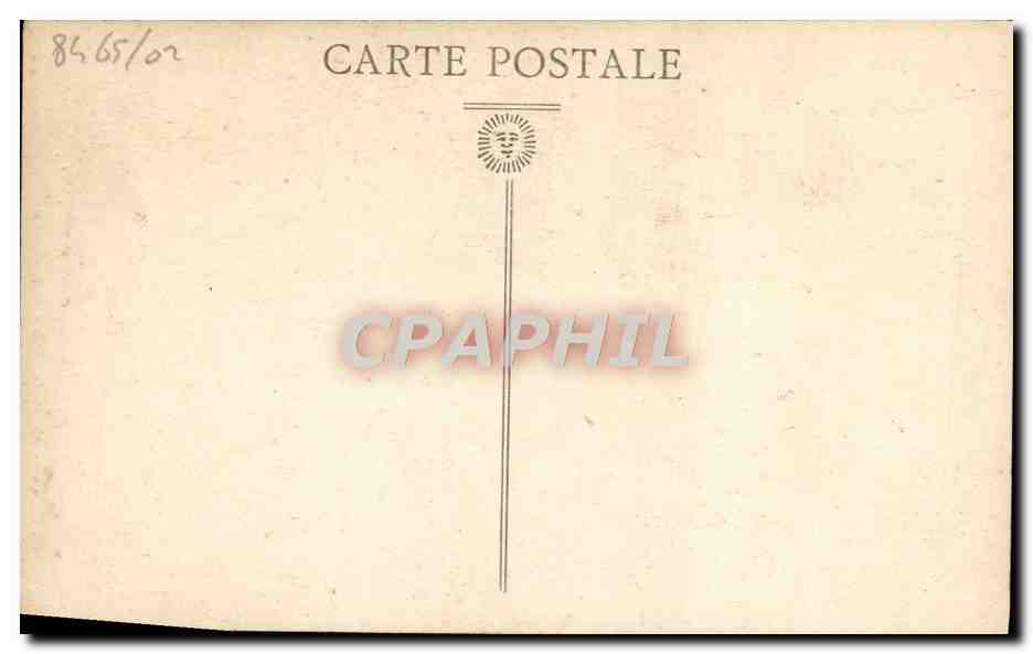 CPA Caen Abside de L'Eglise St Sauveur — Verso