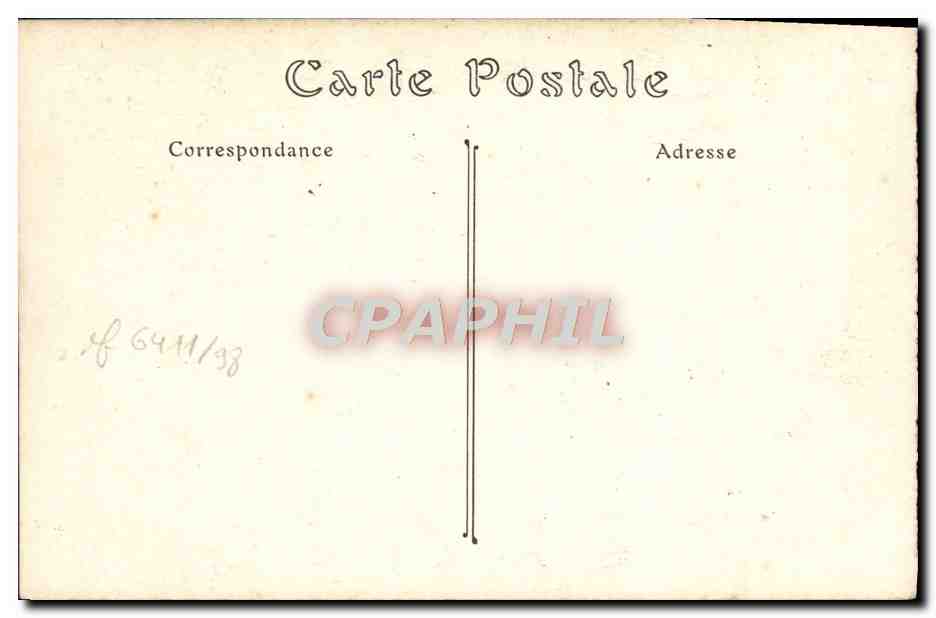 CPA Caen Eglise St Sauveur — Rückseite