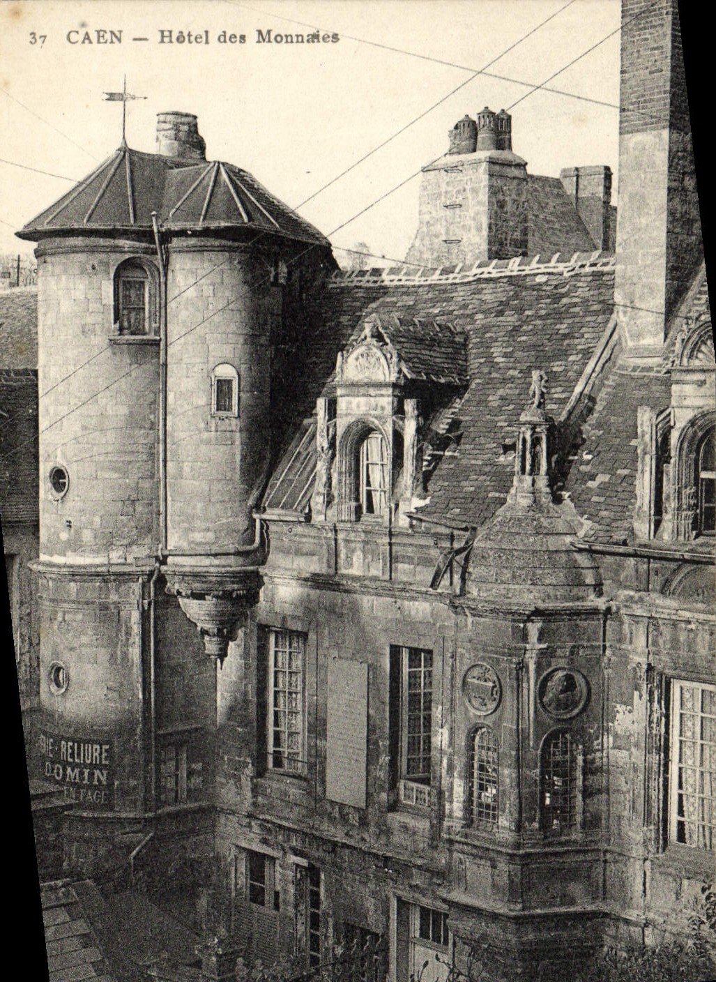 CPA Caen Hotel des Monnaies