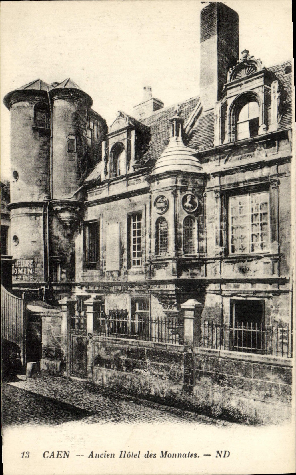 CPA Caen Ancien Hotel des Monnaies
