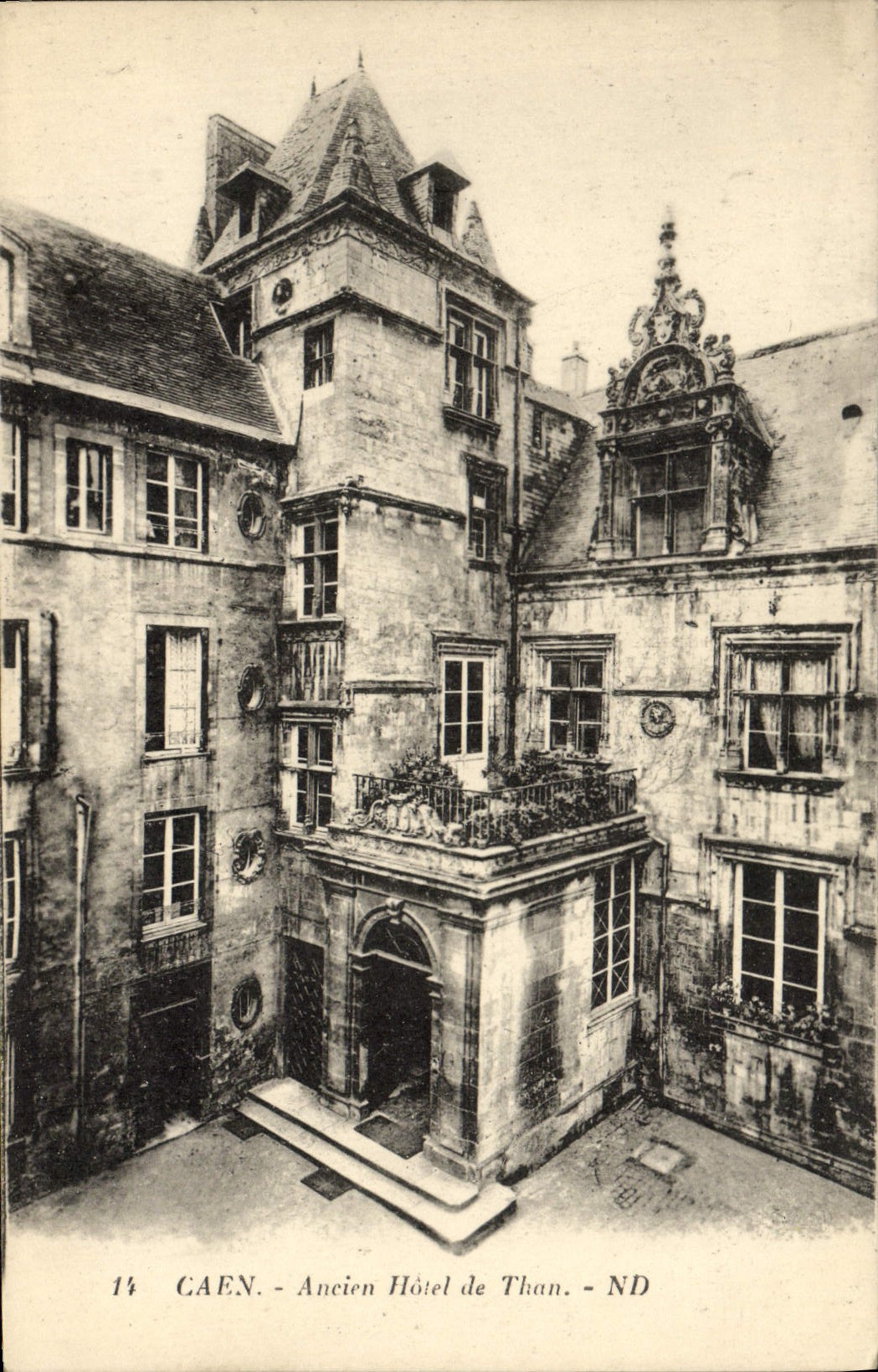 CPA Caen Ancien Hotel le Than
