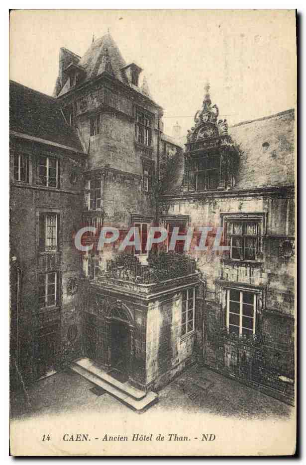CPA Caen Ancien Hotel de Than