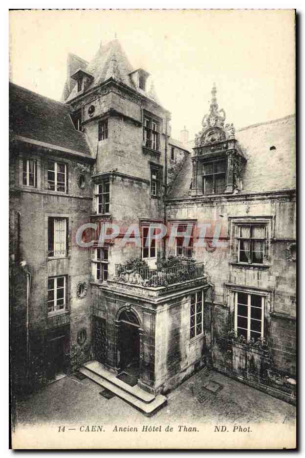 CPA Caen Ancien Hotel de Than