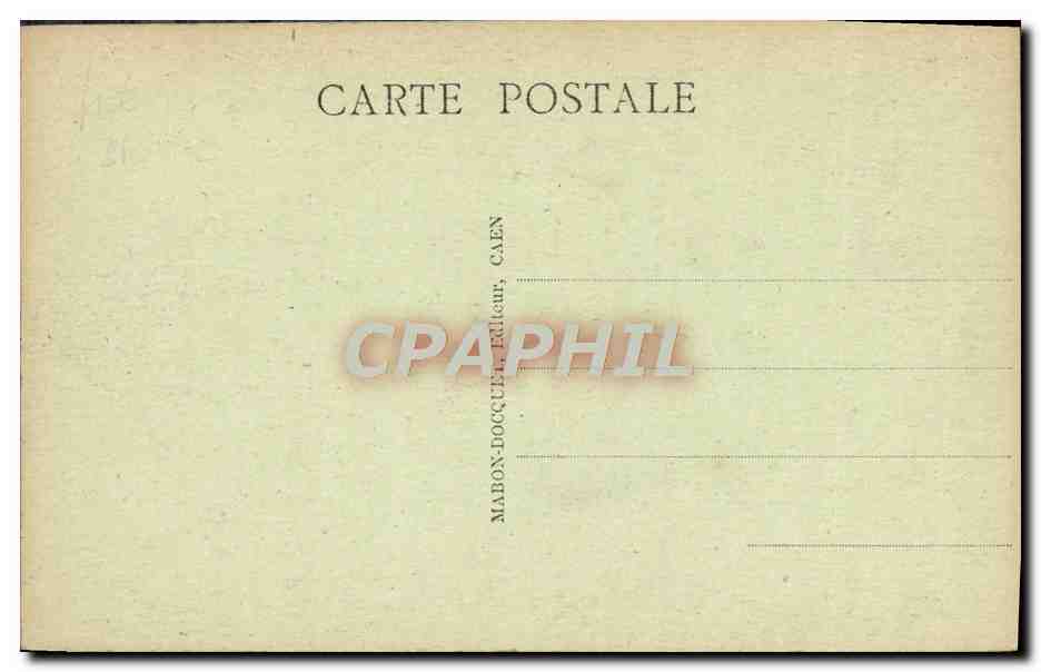 Caen - Musée des Antiquaires - Façade du XVᵉ siècle — Verso