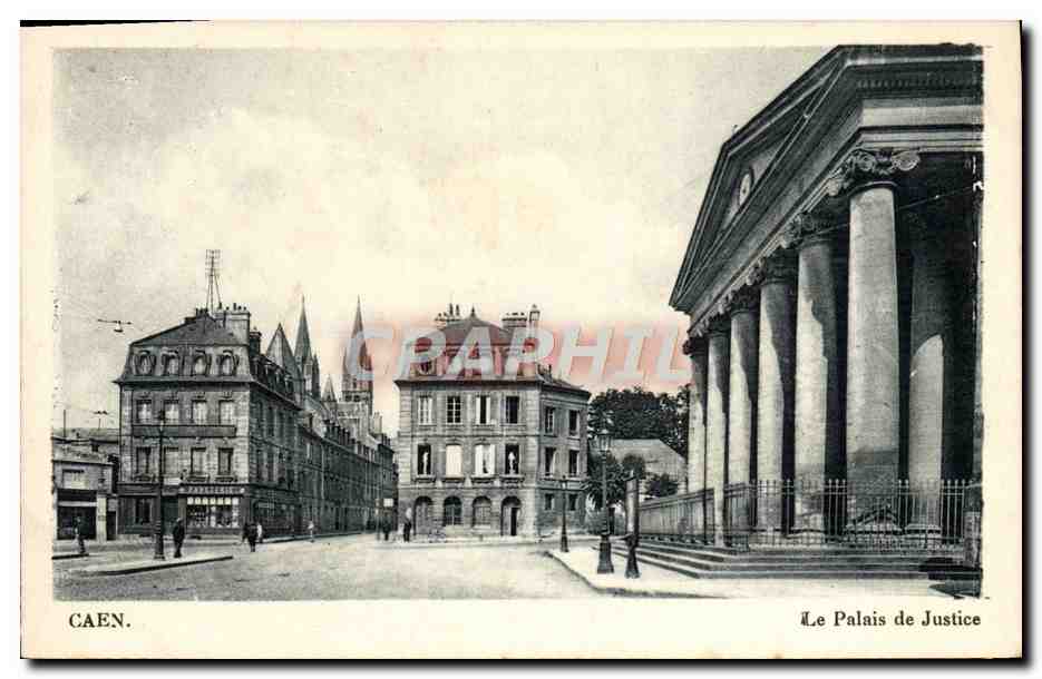 Caen — Le Palais de Justice — Graphil