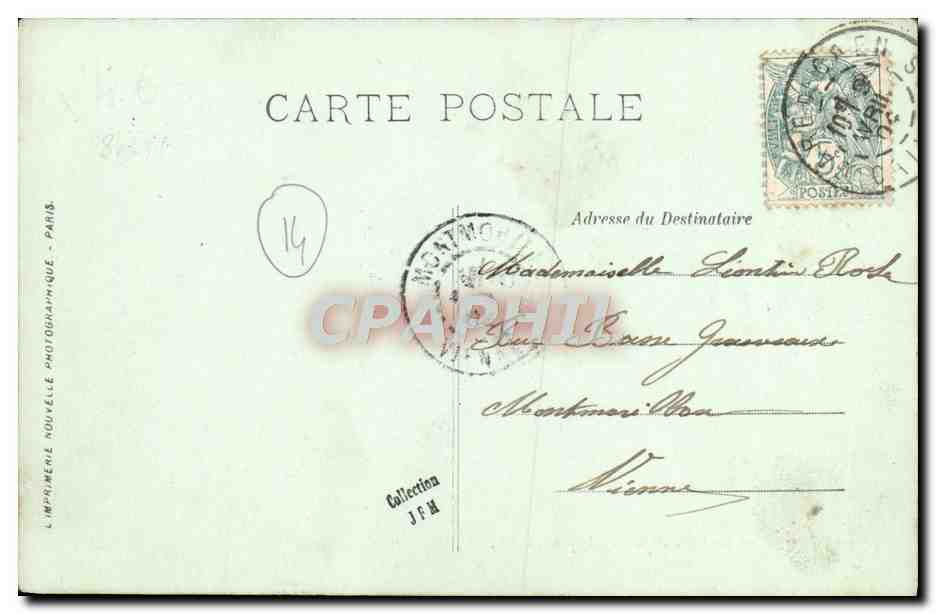 CAEN — La Place de la République — LL — Verso
