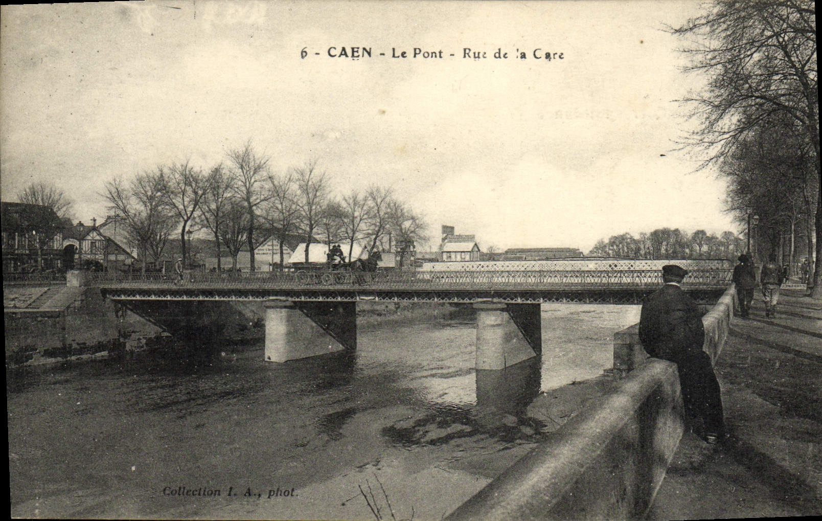 Caen - Le Pont - Rue de la Care — Collection I. A., phot.
