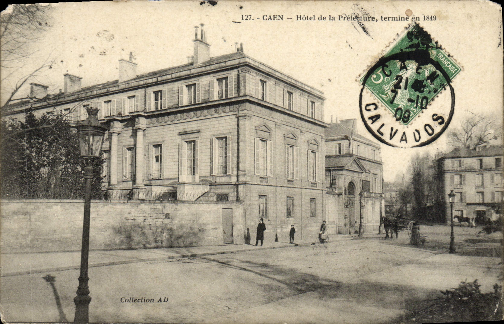 CPA Caen Hotel de la Prefecture