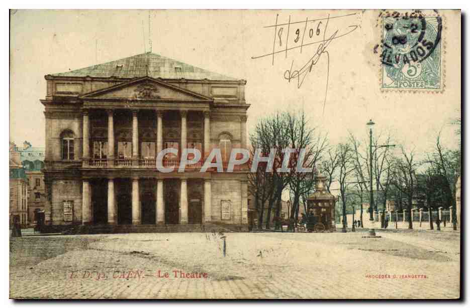 Châtenay-Malabry — Le Théâtre — Procédés Jeangette