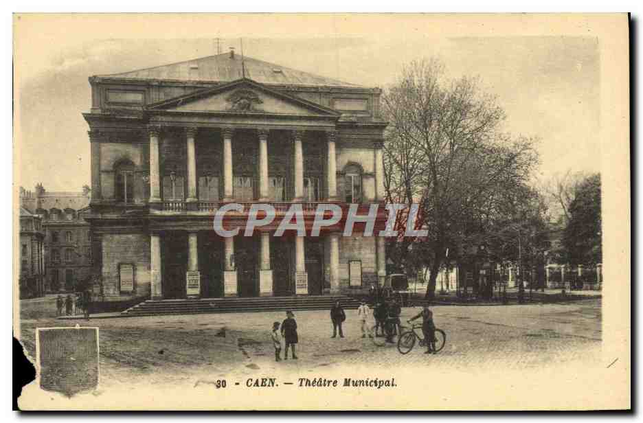 CPA Caen Le Theatre Municipal enfants