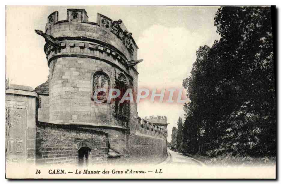 CAEN — Le Manoir des Gens d'Armes — LL