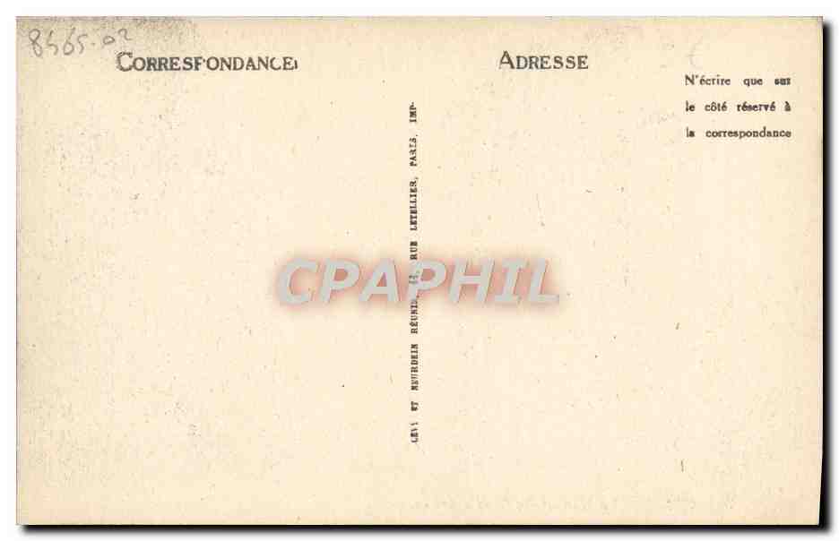 CAEN — Le Manoir des Gens d'Armes — LL — Verso