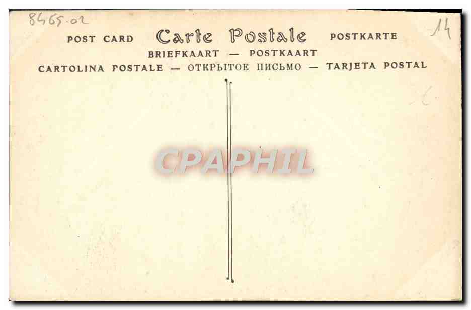 Caen — La Tour des Gens d'Armes (XVIe siècle) — ND Phol — Verso